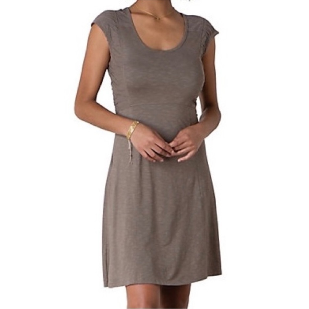 Toad & Co Tan Sama Sama Outdoor Activewear Dress Size Large